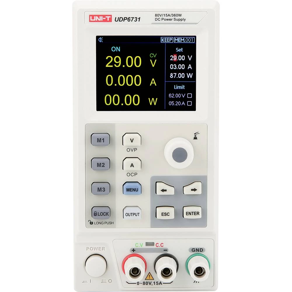 Uni-T UDP6730 laboratorijsko napajanje, podesivo 0 - 40 V 0 mA - 30 A 360 W slika