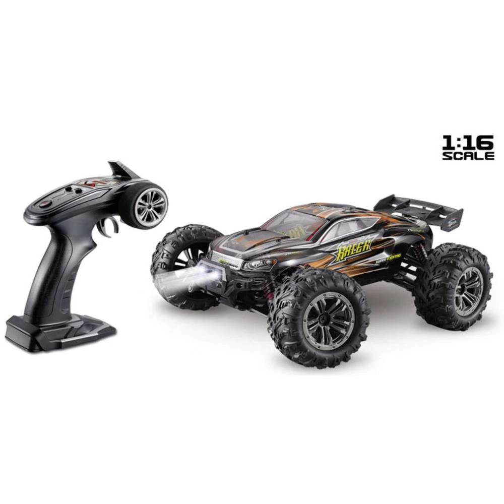 Absima Racer S četkama 1:16 RC model automobila Električni Truggy 4WD RtR 2,4 GHz Uklj. baterija i kabel za punjenje slika