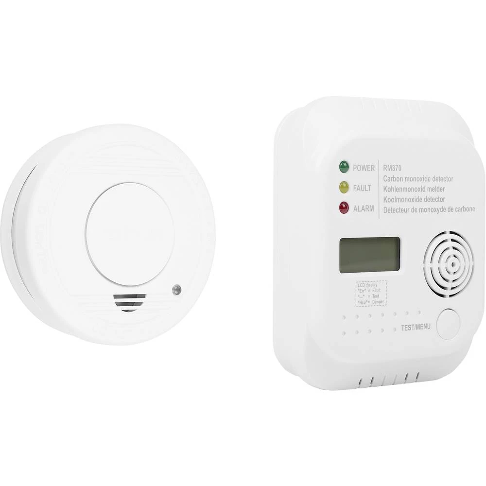 Smartwares FSE-19203 Set detektora upozorenja baterijski pogon Detekcija Ugljikov monoksid slika