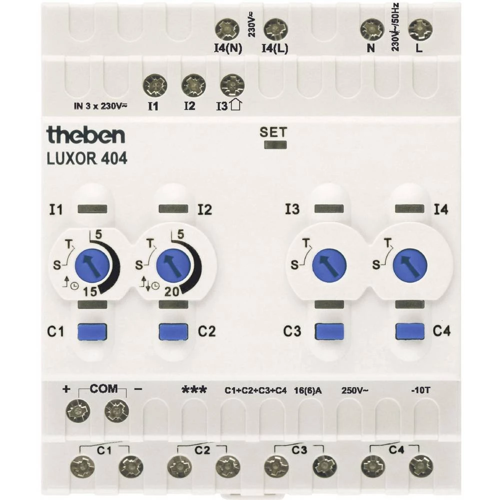 Theben KNX 4040000 Upravljački modul LUXOR 404 slika