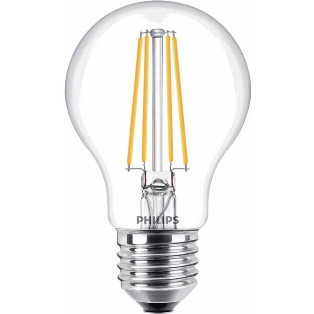 Philips LED ATT.CALC.EEK A++ (A++ - E) E27 Klasičan oblik 7 W = 60 W Toplo bijela (&Oslash; x D) 60 mm x 104 mm 1 ST slika