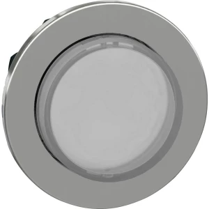 Schneider Electric ZB4FH13 prednji element za osvijetljeni gumb plosnat (Ø) 30.5 mm neobilježeno krom boja, bijela 1 St. slika