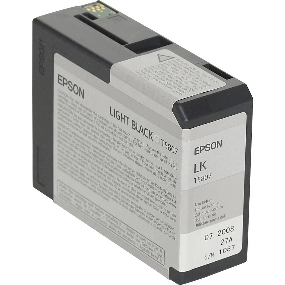 Epson Tinta T5807 Original Crn C13T580700 slika