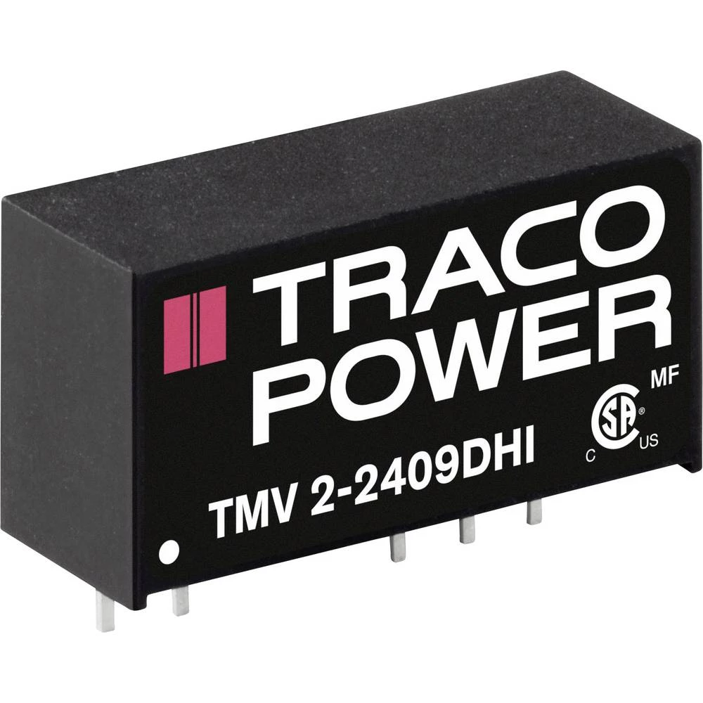 DC / DC pretvarač, TMV 2HI serije TracoPower TMV 2-2412DHI Ulaz Izlaz slika
