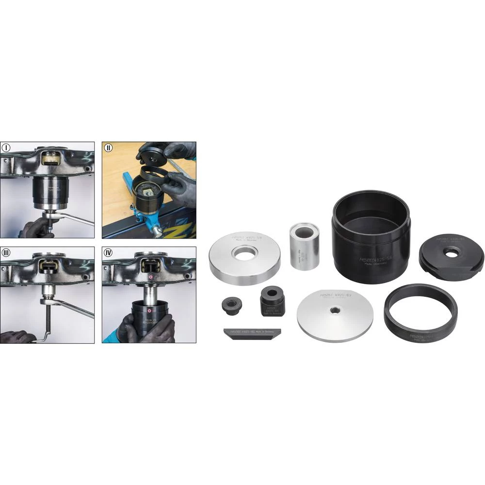 Dvostruki set alata za silentbloc Hazet 4925-2510/9 slika