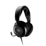 Steelseries Arctis Nova 1 igre Over Ear Headset žičani stereo crna smanjivanje šuma mikrofona slušalice s mikrofonom, kontrola glasnoće, utišavanje mikrofona