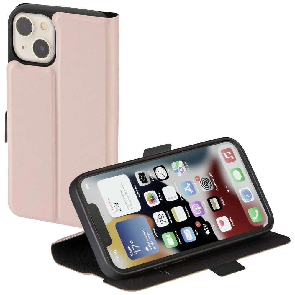 Hama Single2.0 Pogodno za model mobilnog telefona: iPhone 14 Plus, ružičasta Hama Single2.0 knjižica Apple iPhone 14 Plus ružičasta slika
