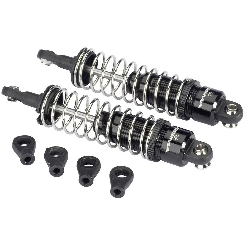 Absima 1:10 Aluminijski uljni amortizeri Crna Krom boja 107.78 mm 2 ST slika