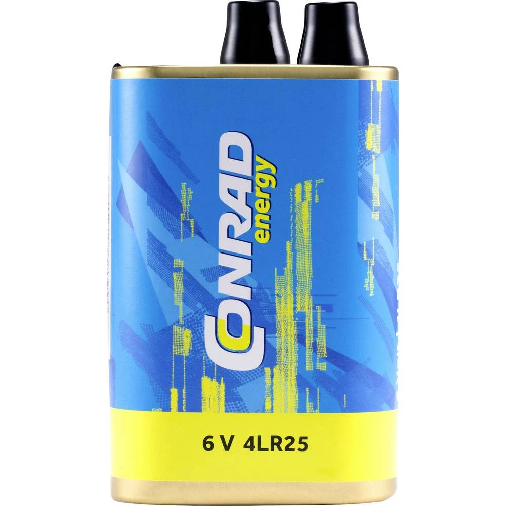 Conrad energy 4LR25X Specijalne baterije 4LR25 Opružni kontakt Alkalno-manganov 6 V 16000 mAh 1 ST slika