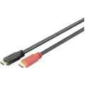 Digitus HDMI priključni kabel HDMI-A utikač, HDMI-A utikač 30.00 m crna AK-330105-300-S pozlaćeni kontakti HDMI kabel slika
