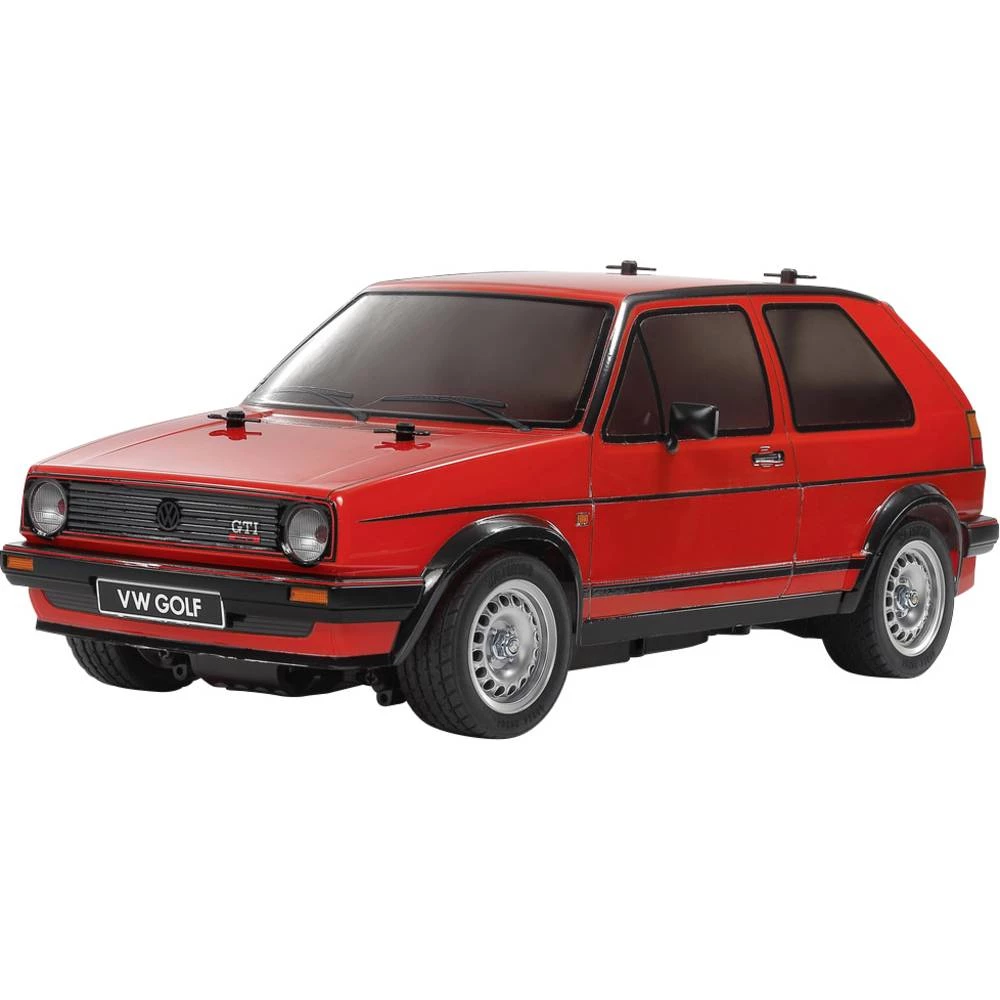 Tamiya VW Golf II GTI 16V MB-01 2WD crvena s četkama 1:10 RC model automobila električni cestovni model pogon na stražnj slika