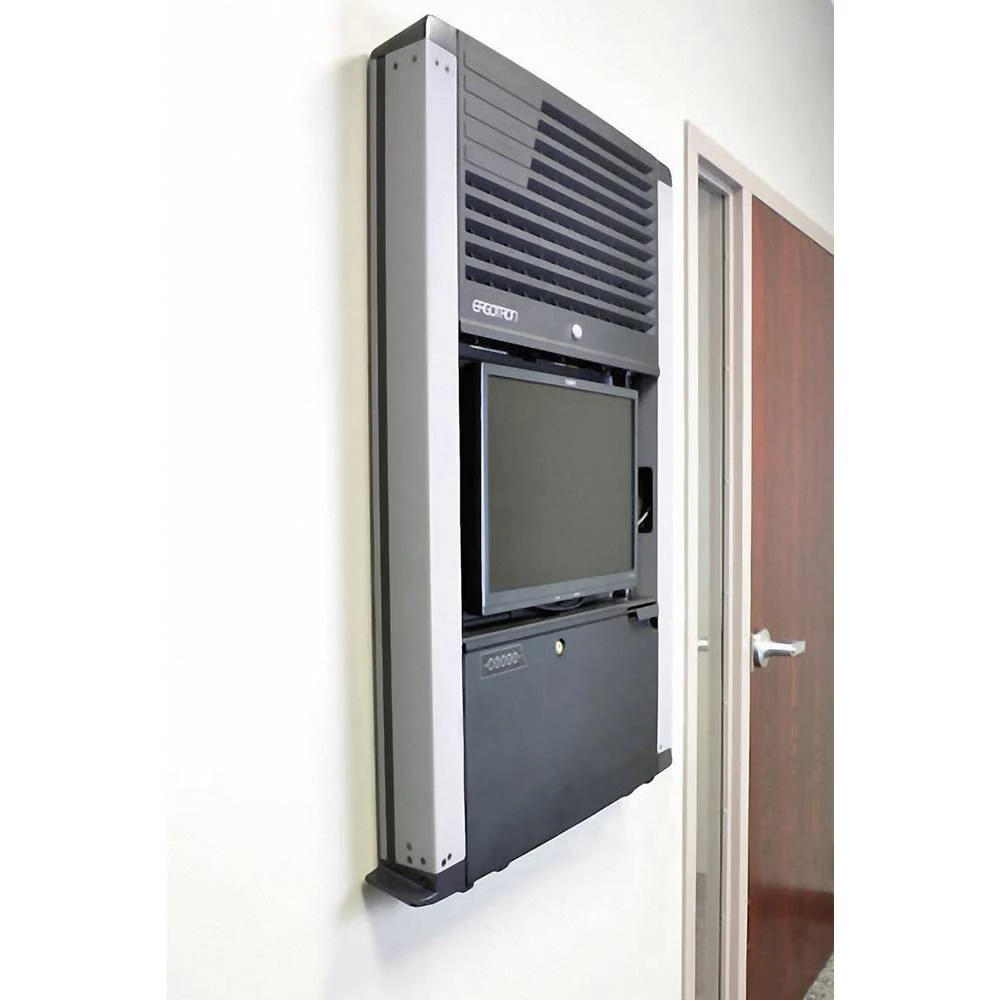 1-struki Zidni nosač za monitor 25,4 cm (10") - 55,9 cm (22") Togi nosač Ergotron StyleView&reg; Sit-Stand-Gehäuse slika