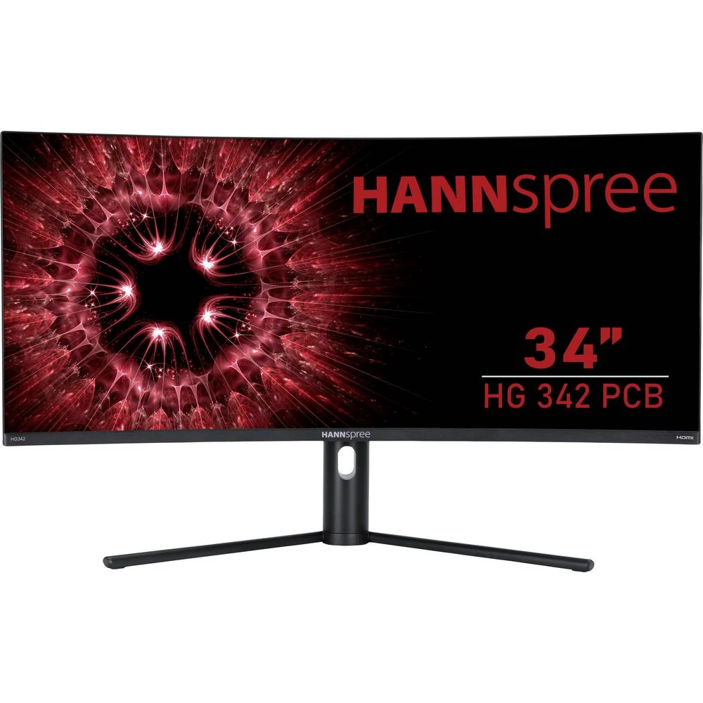     Hannspree    HG342PCB Curved UWQHD    led zaslon    86.4 cm (34 palac) Energetska učinkovitost 2021 G (A - G);3440 x 1440 pikselUWQHD5 msHDMI™, DisplayPortVA LED slika
