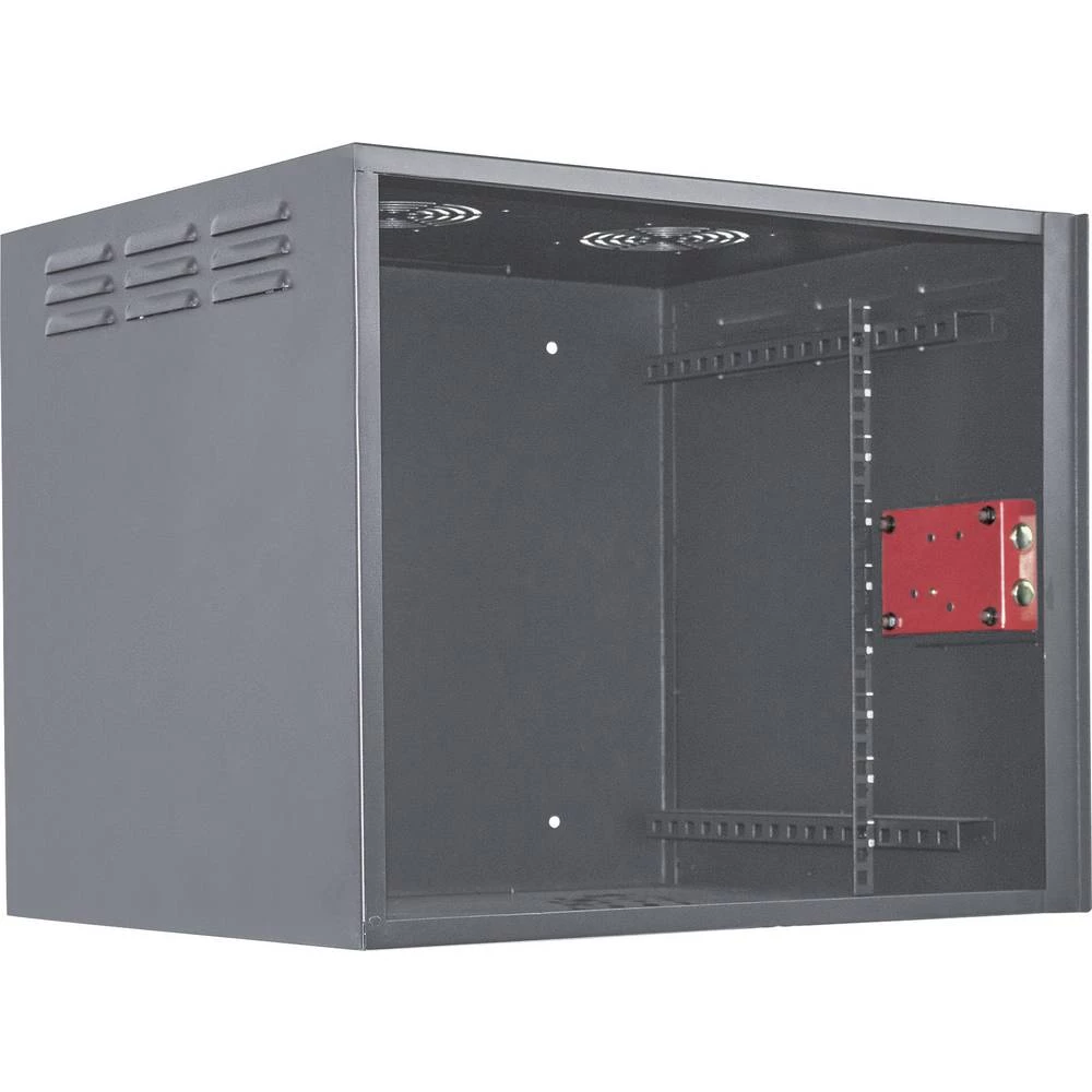 19" zidno kućište Intellinet 19"Wandverteiler mit Diebstahl-/Vandalismusschutz 9HE (Š x V x d) 560 x 459 x 450 mm 9 U Crna slika