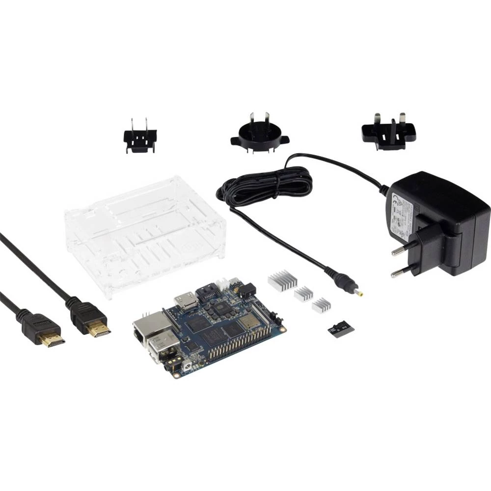 Banana Pi BPI-M3 BPI-M3 Starter 2 GB 8 x 2.0 GHz Uklj. napajanje, uklj. HDMI kabel , Uklj. Noobs OS, uklj. hladnjak Banana PI slika