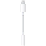 Apple iPhone Audio kabel [1x Muški konektor Apple Dock Lightning - 1x Priključna doza za 3,5 mm banana utikač] Bijela