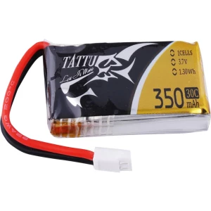 LiPo akumulatorski paket za modele 3.7 V 350 mAh Broj ćelija: 1 30 C Tattu Softcase Molex-utični sustav slika
