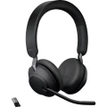 Jabra Evolve2 65 UC telefon Over Ear Headset Bluetooth® stereo crna kontrola glasnoće, indikator napunjenosti baterije, slika