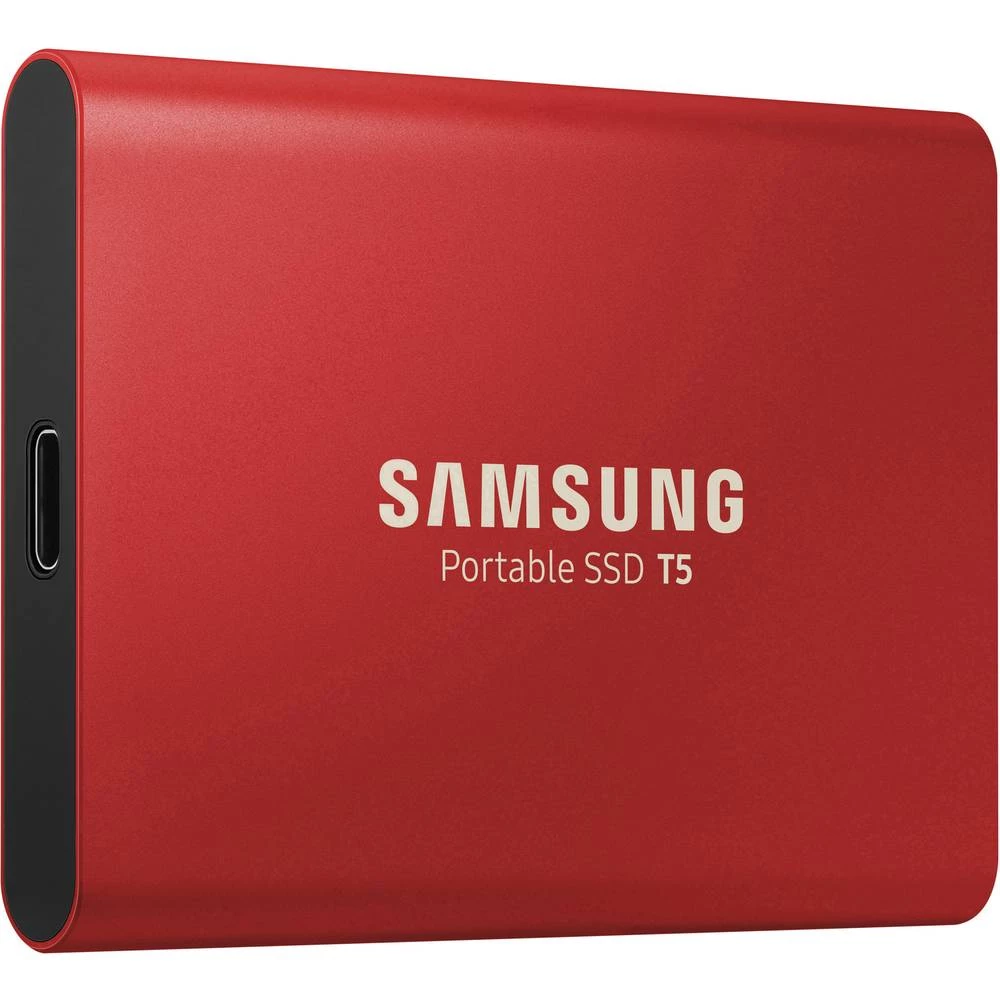 Vanjski SSD tvrdi disk 500 GB Samsung Portable T5 Crvena USB-C™ USB 3.1 slika