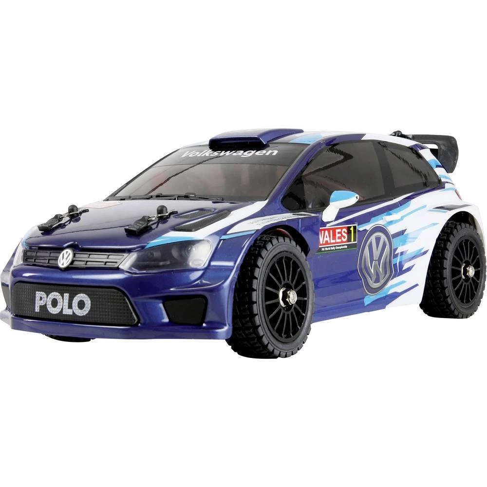 Amewi Hyper Go Volkswagen Polo R WRC Rallye/Drift bez četkica 1:14 RC model automobila električni Rally, Drift pogon na slika
