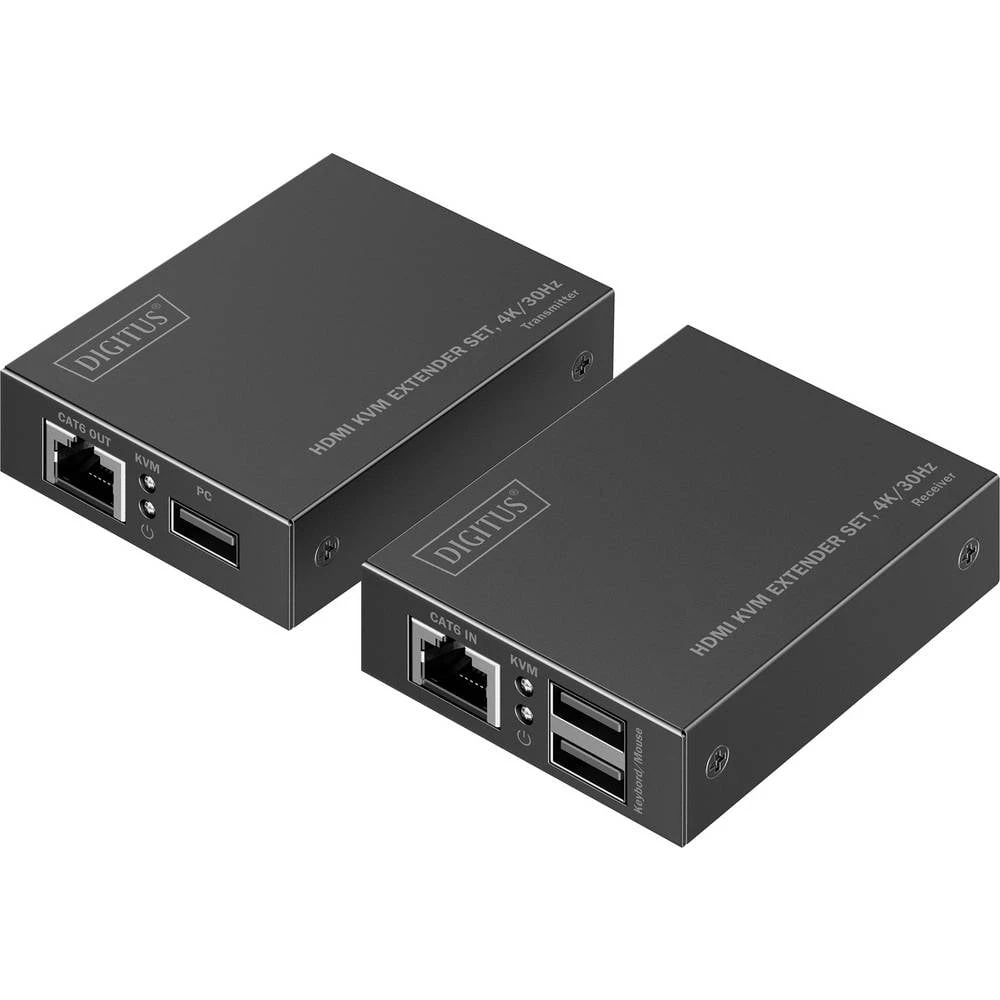 Digitus DS-55357 HDMI™, HDMI® ulaz, USB, USB a, USB 1.1, RJ45 HDMI produživač putem mrežnog kabela RJ45 40 m slika