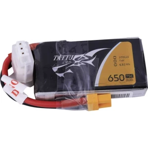 LiPo akumulatorski paket za modele 7.4 V 650 mAh Broj ćelija: 2 75 C Tattu Softcase XT30 slika