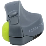 Swiftpoint TRACPOINT bežični ergonomski miš Bluetooth® optički siva 2 Tipke 1800 dpi ergonomski, funkcija kretnji