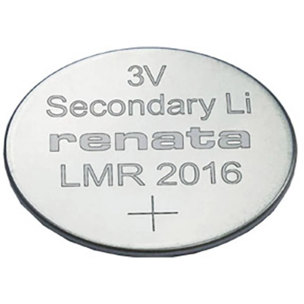 Okrugli akumulator LMR 2016 Litijev Renata LMR 2016.SC 30 mAh 3 V 1 ST slika
