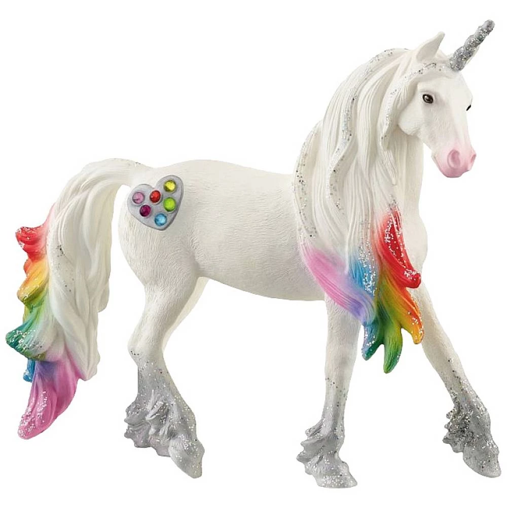 Schleich Schleich Bayala 70725 Regenbogeneinhorn, Hengst 70725, 1x -040594334515 slika