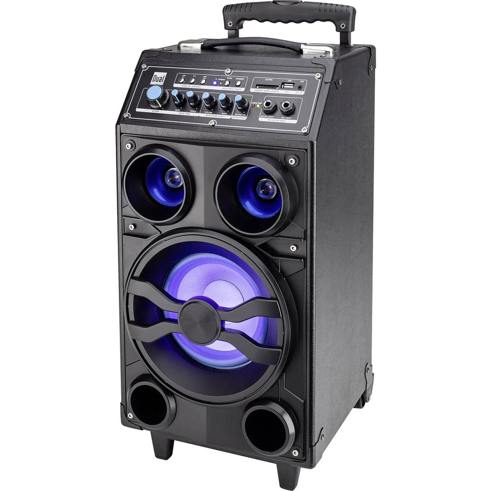 Prijenosni PA zvučnik 16.5 cm 6.5 " Dual DSBX 100 pogon na punjivu bateriju 1 ST slika