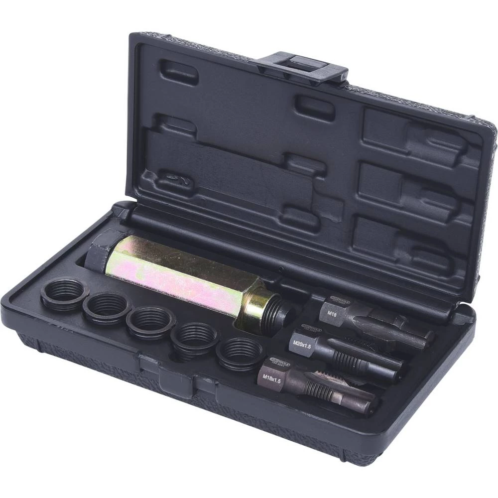 KS Tools 150.5090 THREADfix set za popravak M18x1.5 za lambda sonde, 9 komada slika