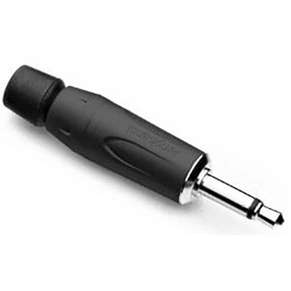 Jack utični konektor 3.5 mm Ravni muški konektor Mono Crna Amphenol 1 ST slika