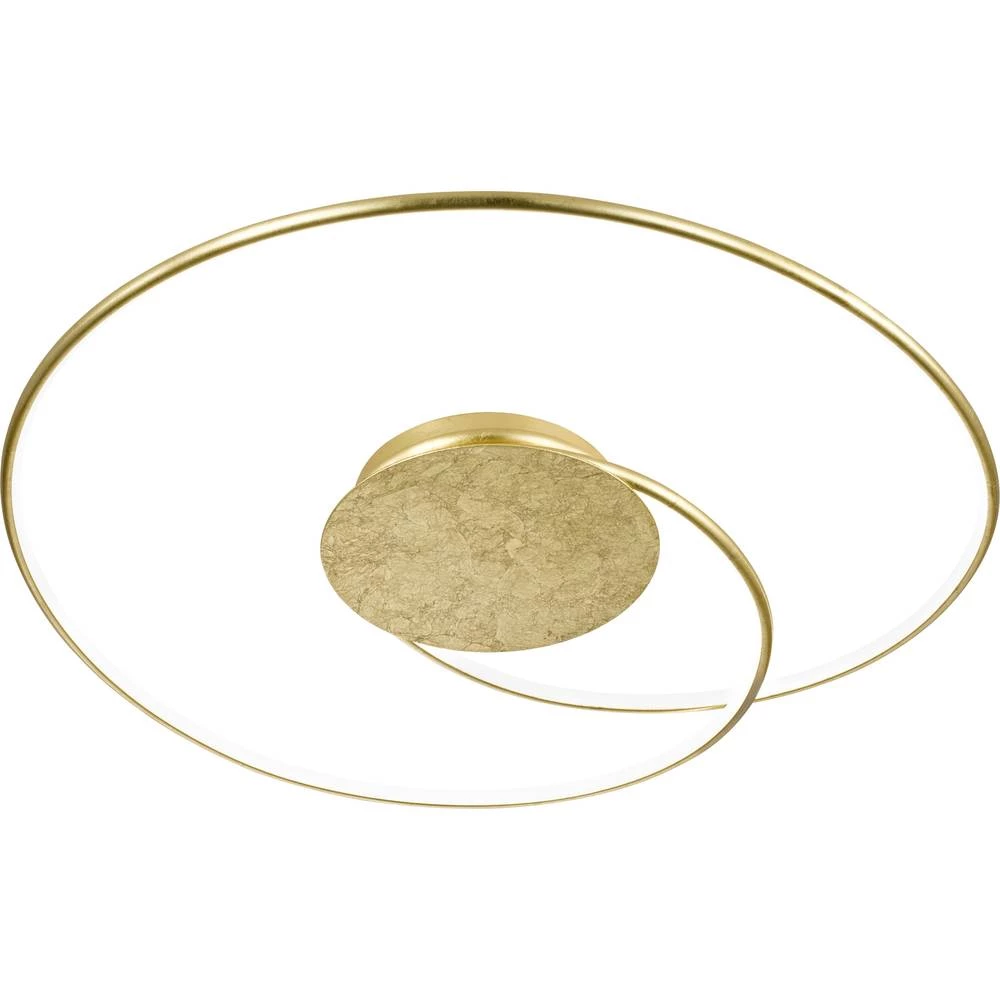 WOFI Opus 9422.01.15.8700 LED stropna svjetiljka ATT.CALC.EEK: LED 31 W Toplo-bijela Zlatna folija boja slika