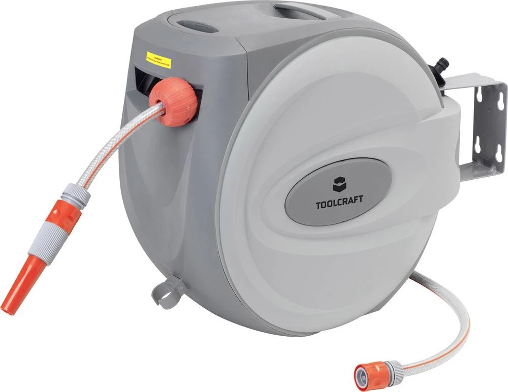 Namatač za crijevo 12.7 mm 1/2 " 30 m TOOLCRAFT 1408849 slika