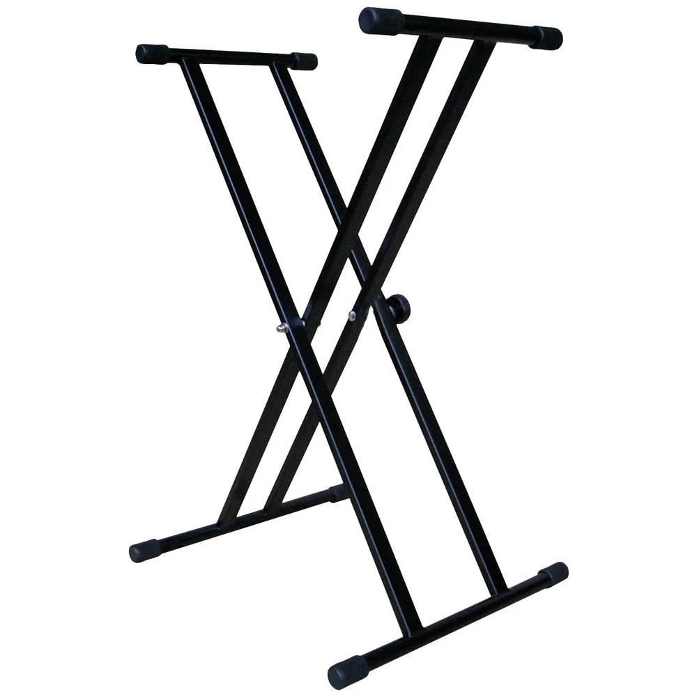 MSA Musikinstrumente AKS 2 stalac za tipkovnicu crna podesivo po visini slika