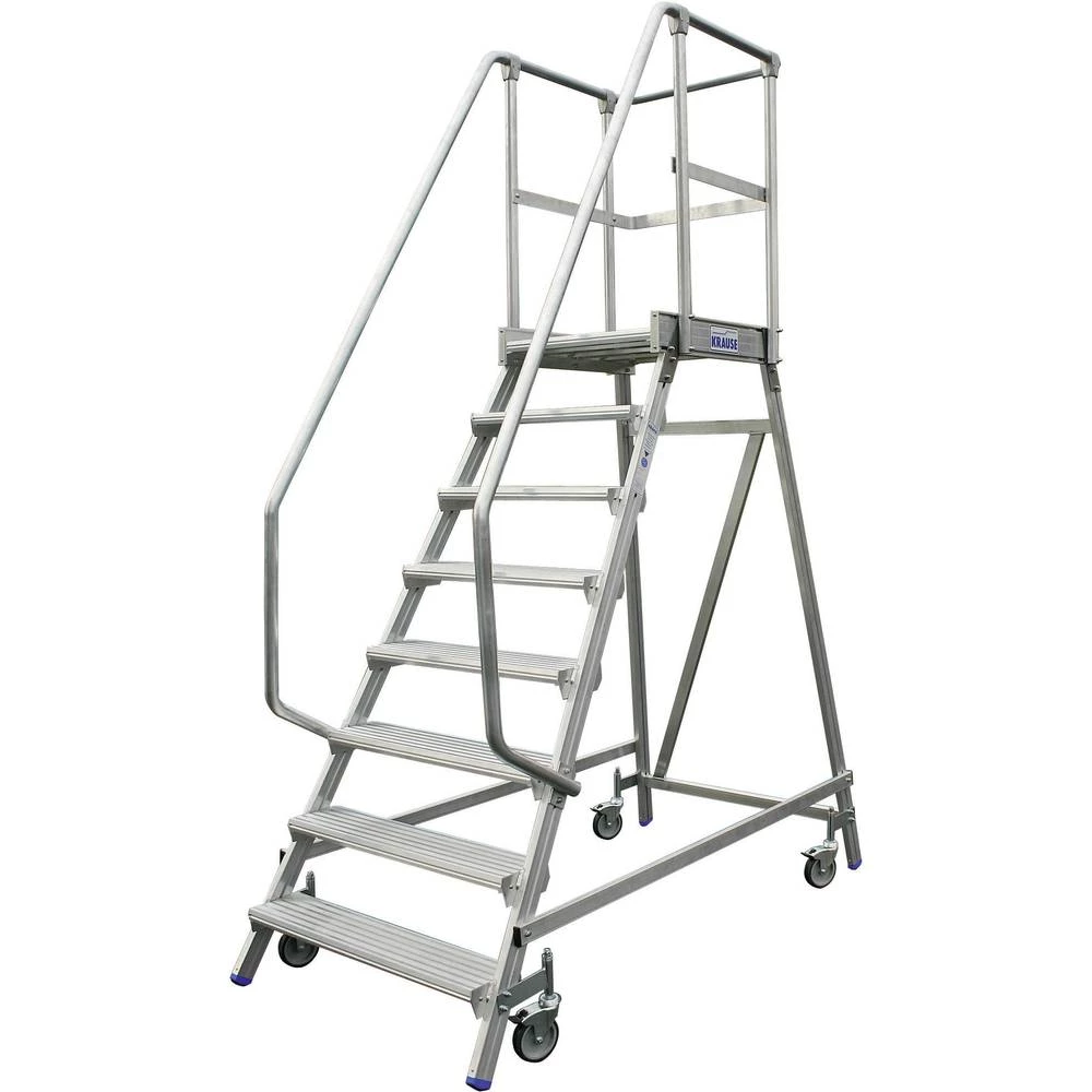 Krause  820150 aluminij podijum mobilna Radna visina (maks.): 3.20 m srebrna 36.8 kg slika