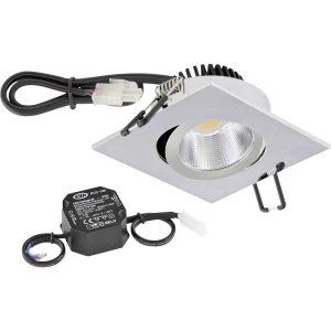 EVN  PC24N61140 LED ugradna svjetiljka   6 W neutralna bijela krom boja slika