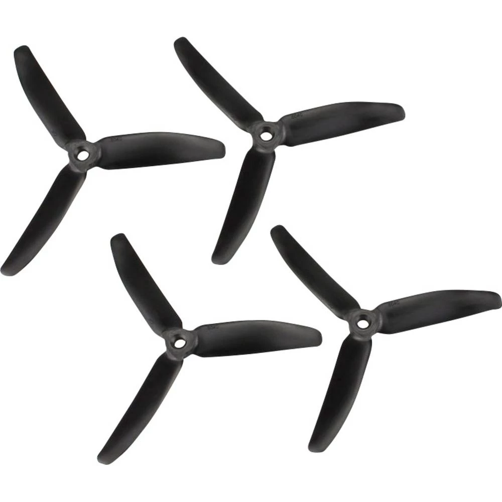 GEMFAN 3-lopatice Komplet propelera za trkaće koptere Radijusni 5 x 4 " (12.7 x 10.2 cm) slika
