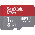 SanDisk microSDXC Ultra 1TB (A1/UHS-I/Cl.10/150MB/s) + Adapter ''Mobile'' microsdxc kartica 1 TB A1 Application Performance Class, UHS-Class 1