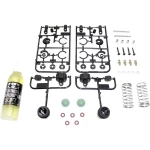 Tamiya 1:10 Uljni amortizer Crna Sa oprugom Srebrna 2 ST