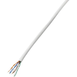 Mrežni kabel CAT 5e U/UTP 4 x 2 x 0.14 mm² Bijela TRU COMPONENTS 1567145 25 m slika