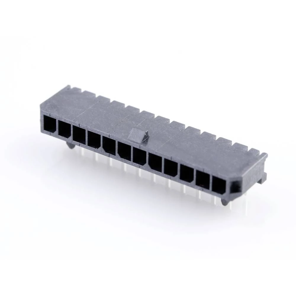 Molex ugradna standardna letva s muškim kontaktima Ukupan broj polova 12 Raster: 3.00 mm 436501202 1 St. Tray slika
