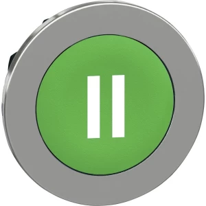 Schneider Electric ZB4FA336 prednji element za tipku plosnat, ponovno postavljiv (Ø) 30.5 mm II krom boja, zelena 1 St. slika