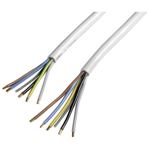 Kabel za napajanje električnog štednjaka, 1,5 m, bijele boje Xavax 00220796 štednjak priključni kabel bijela 1.50 m slika