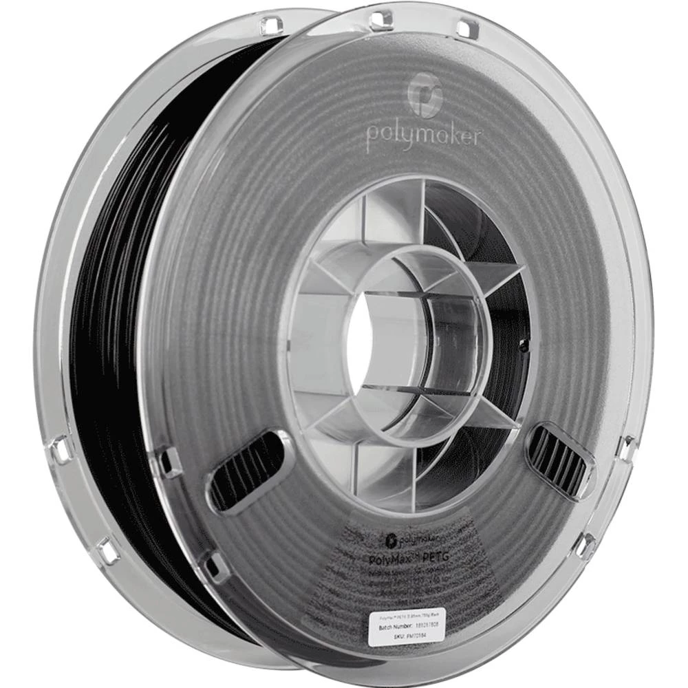 Polymaker PB02003 PolyMAX Tough 3D pisač filament PETG visoka krutost, otporan na toplinu, otporan na udarce 2.85 mm 750 g crna  1 St. slika
