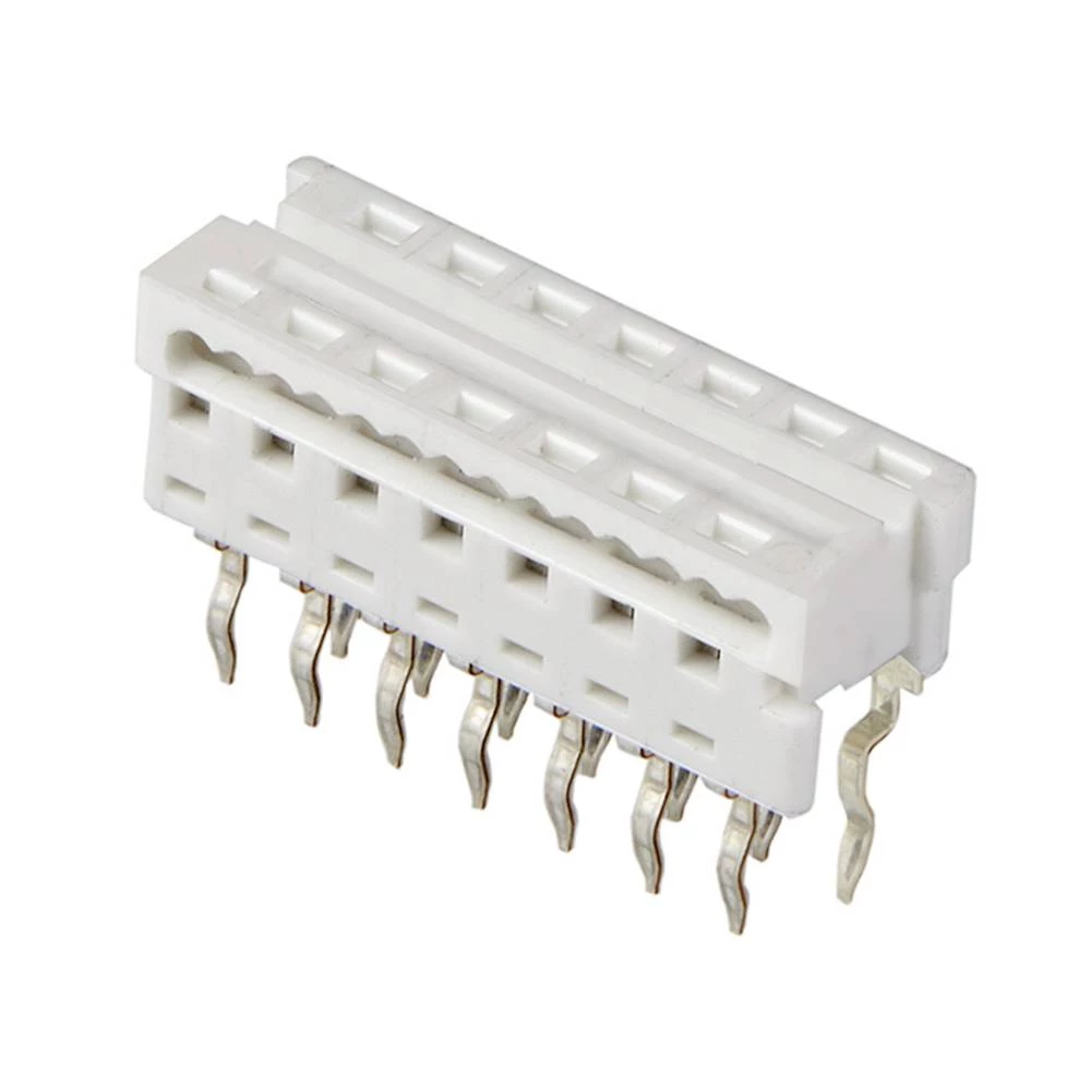 Molex ugradna standardna letva sa ženskim kontaktima Ukupan broj polova 14 Raster: 1.27 mm 905841314 1 St. Tube slika