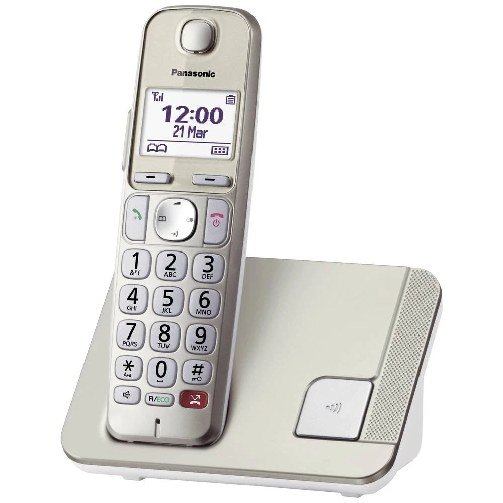 Panasonic KX-TGE250GN dect/gap telefon s kabelom, anlogni  responder, babyphone, govor slobodnih ruku, za kompatibilna s slika