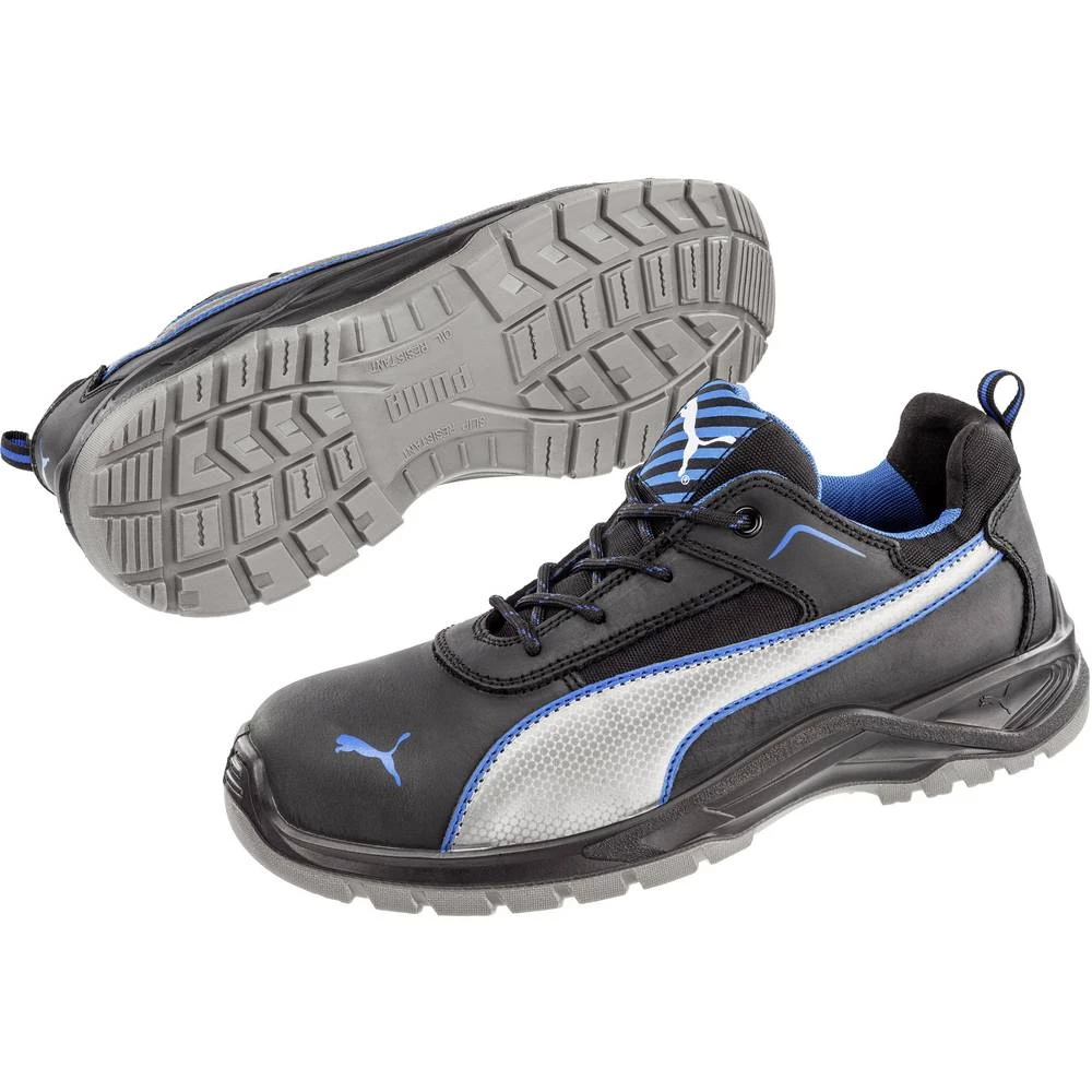 Zaštitne cipele S3 Veličina: 44 Crna, Plava boja, Srebrna PUMA Safety Atomic Low SRC 643600-44 1 pair slika