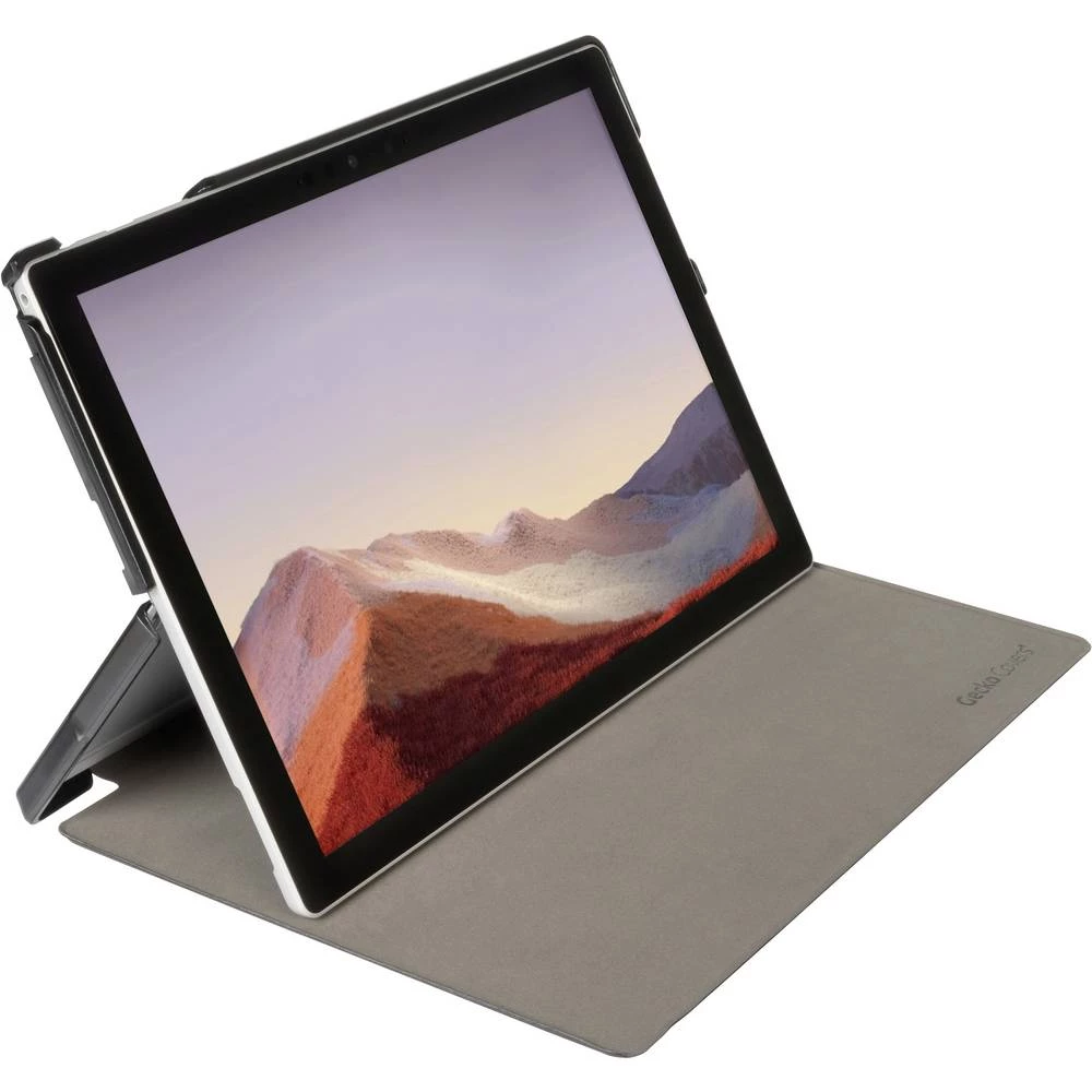 Gecko Covers V20T10C1 flipcase etui Microsoft Surface Pro 7 crna tablet etui slika