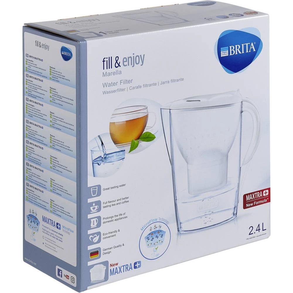 Filter za vodu Marella Cool MAXTRA+ 076610 Brita 2.4 l bijela slika